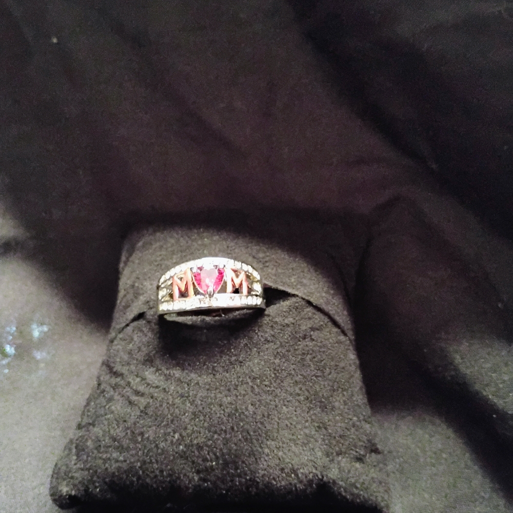 Elegant Pink Gemstone Ring